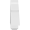 Ekena Millwork Kennewick Architectural Grade PVC Gable Bracket, 60"W x 12 1/2"H x 4"D x 6"F, 5/12 Pitch GBP060X13X0406KEN00 - alternate 2
